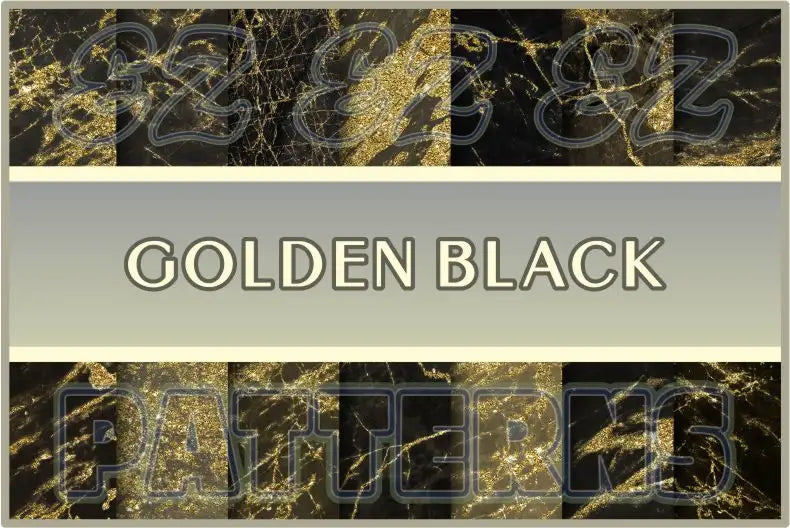 Golden Black Marble