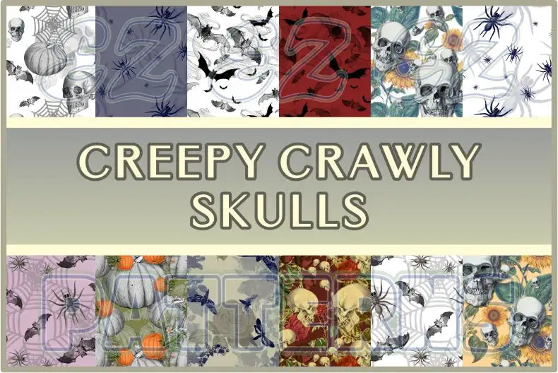 Creepy Crawly Skulls