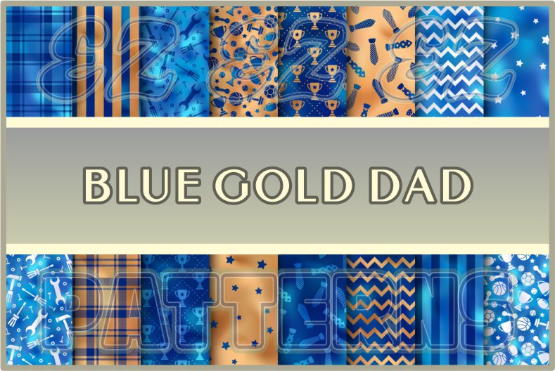 Blue Gold Dad