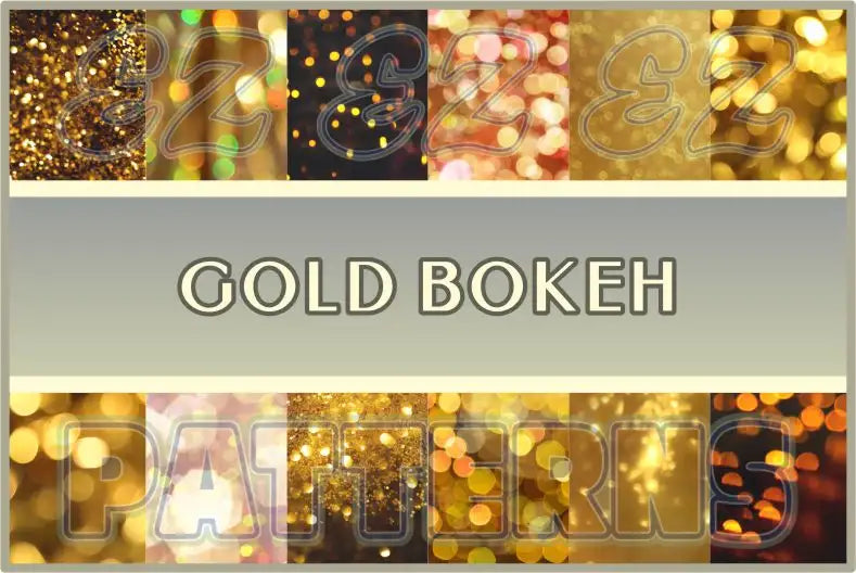 Gold Bokeh