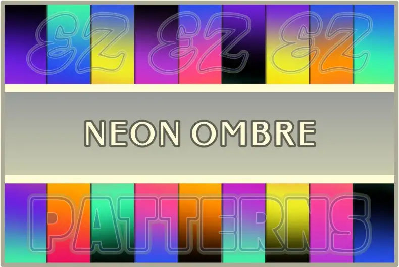 Neon Ombre