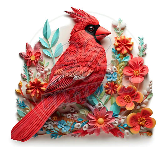 3D Cardinals 005 Printed Pattern Vinyl