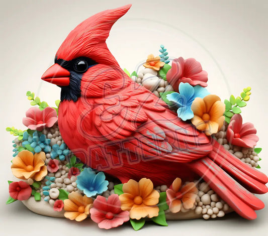 3D Cardinals 008 Printed Pattern Vinyl