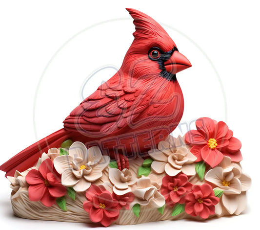 3D Cardinals 014 Printed Pattern Vinyl
