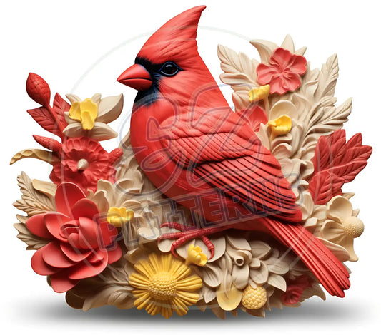 3D Cardinals 016 Printed Pattern Vinyl