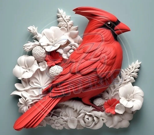 3D Cardinals 028 Printed Pattern Vinyl