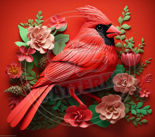 3D Cardinals 035 Printed Pattern Vinyl