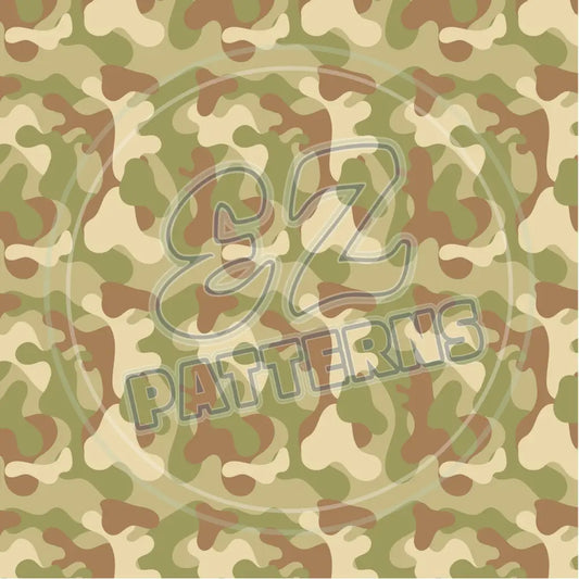 Army Camo 007 Printed Pattern Vinyl