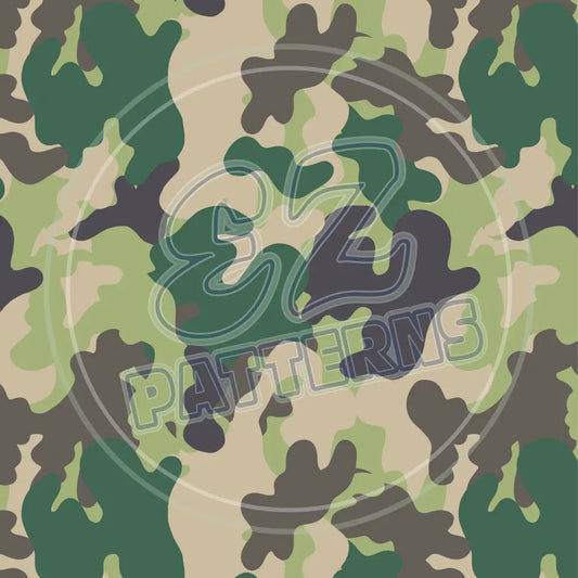 Army Camo 008 Printed Pattern Vinyl