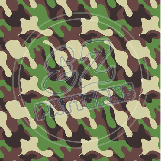 Army Camo 009 Printed Pattern Vinyl