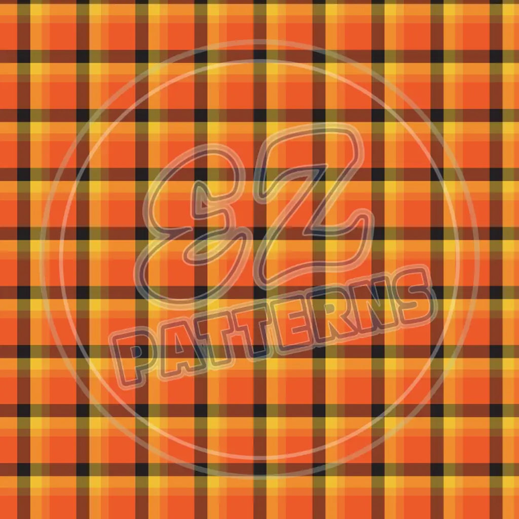 Autumn Orange 006 Printed Pattern Vinyl