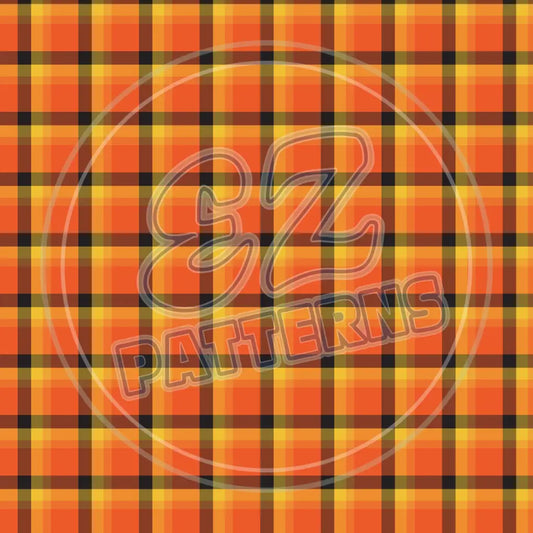 Autumn Orange 006 Printed Pattern Vinyl