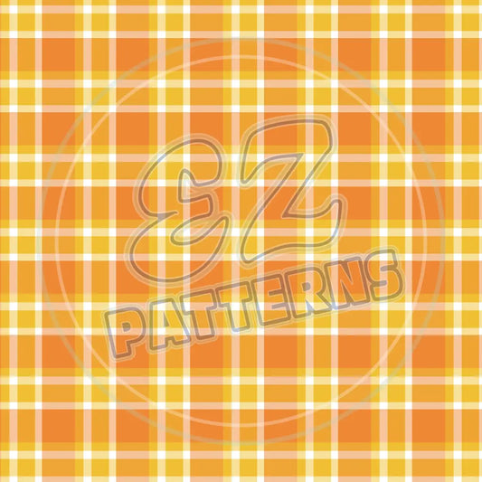 Autumn Orange 007 Printed Pattern Vinyl
