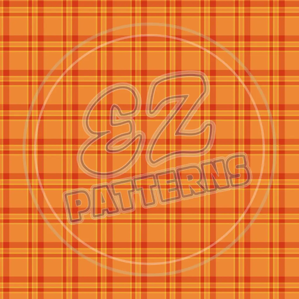 Autumn Orange 009 Printed Pattern Vinyl