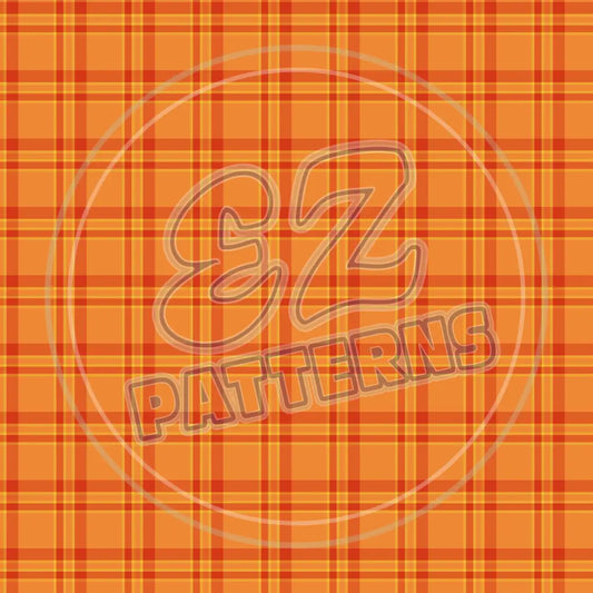 Autumn Orange 009 Printed Pattern Vinyl