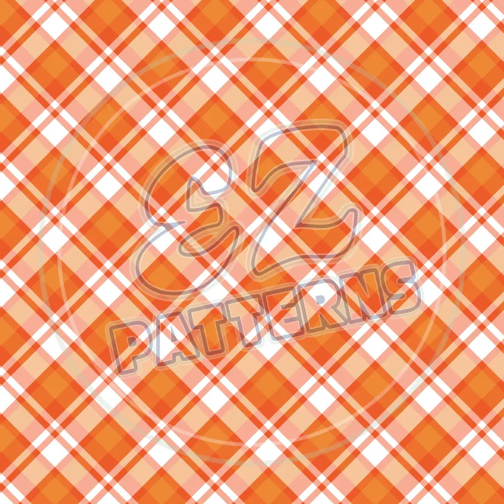 Autumn Orange 011 Printed Pattern Vinyl