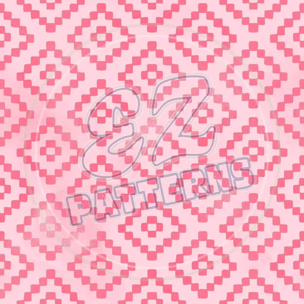 Baby Pink 002 Printed Pattern Vinyl
