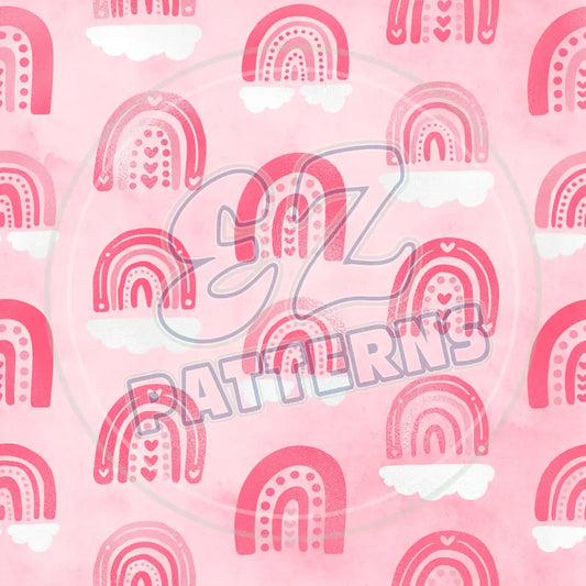 Baby Pink 004 Printed Pattern Vinyl
