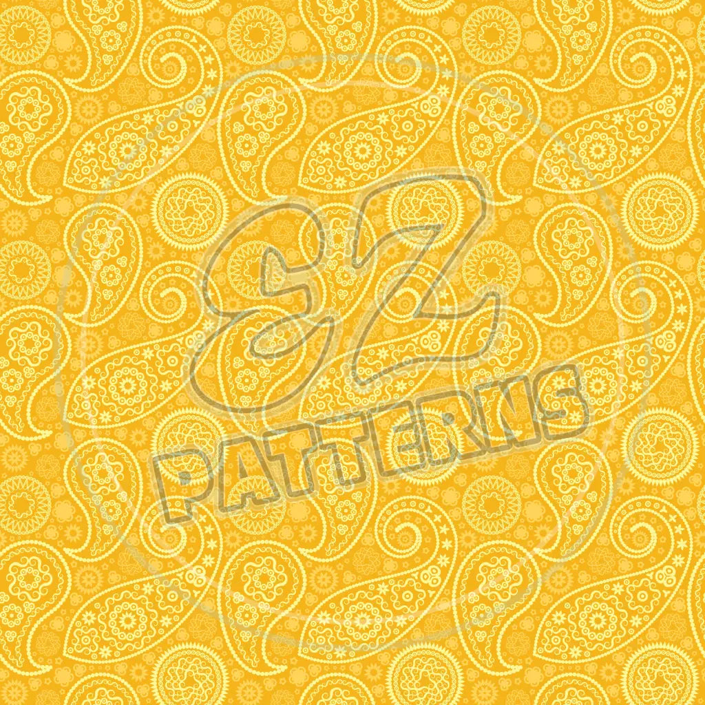 Bandana Paisley 001 Printed Pattern Vinyl