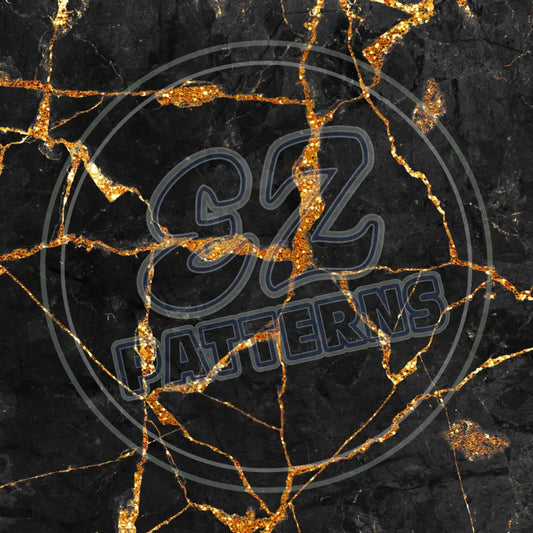 Bronze & Black Marble 007 Printed Pattern Vinyl