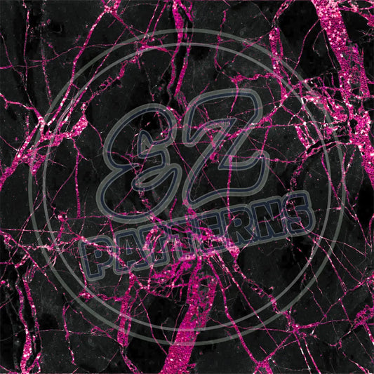 Pink & Black Marble 001 Printed Pattern Vinyl
