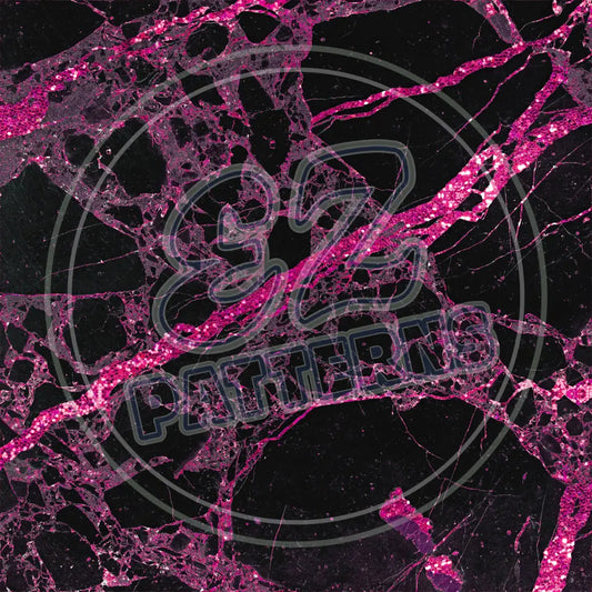 Pink & Black Marble 002 Printed Pattern Vinyl