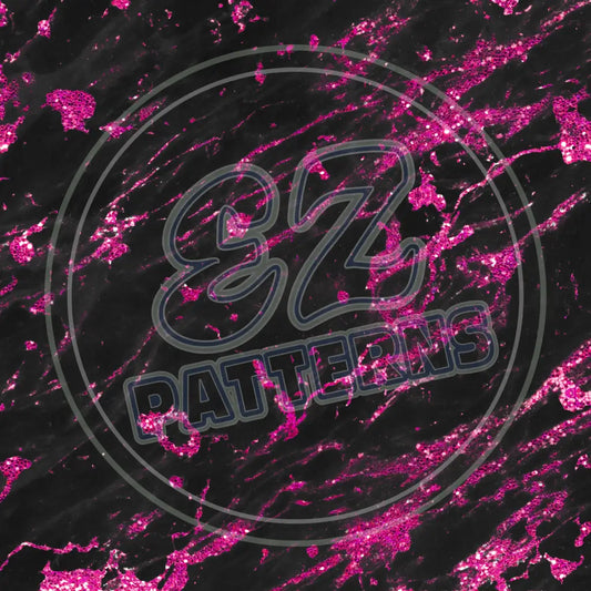 Pink & Black Marble 008 Printed Pattern Vinyl