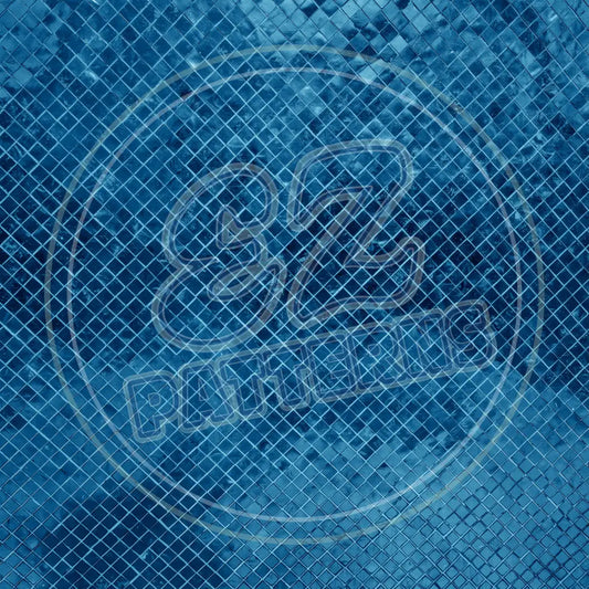 Blue Foil 002 Printed Pattern Vinyl