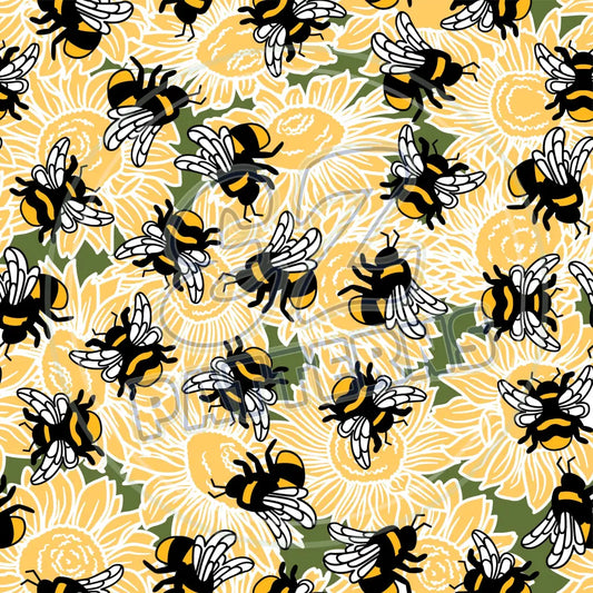 Busy Bees 004 Printed Pattern Vinyl