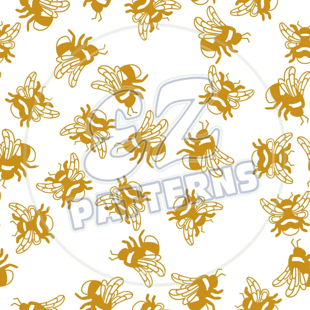 Busy Bees 005 Printed Pattern Vinyl