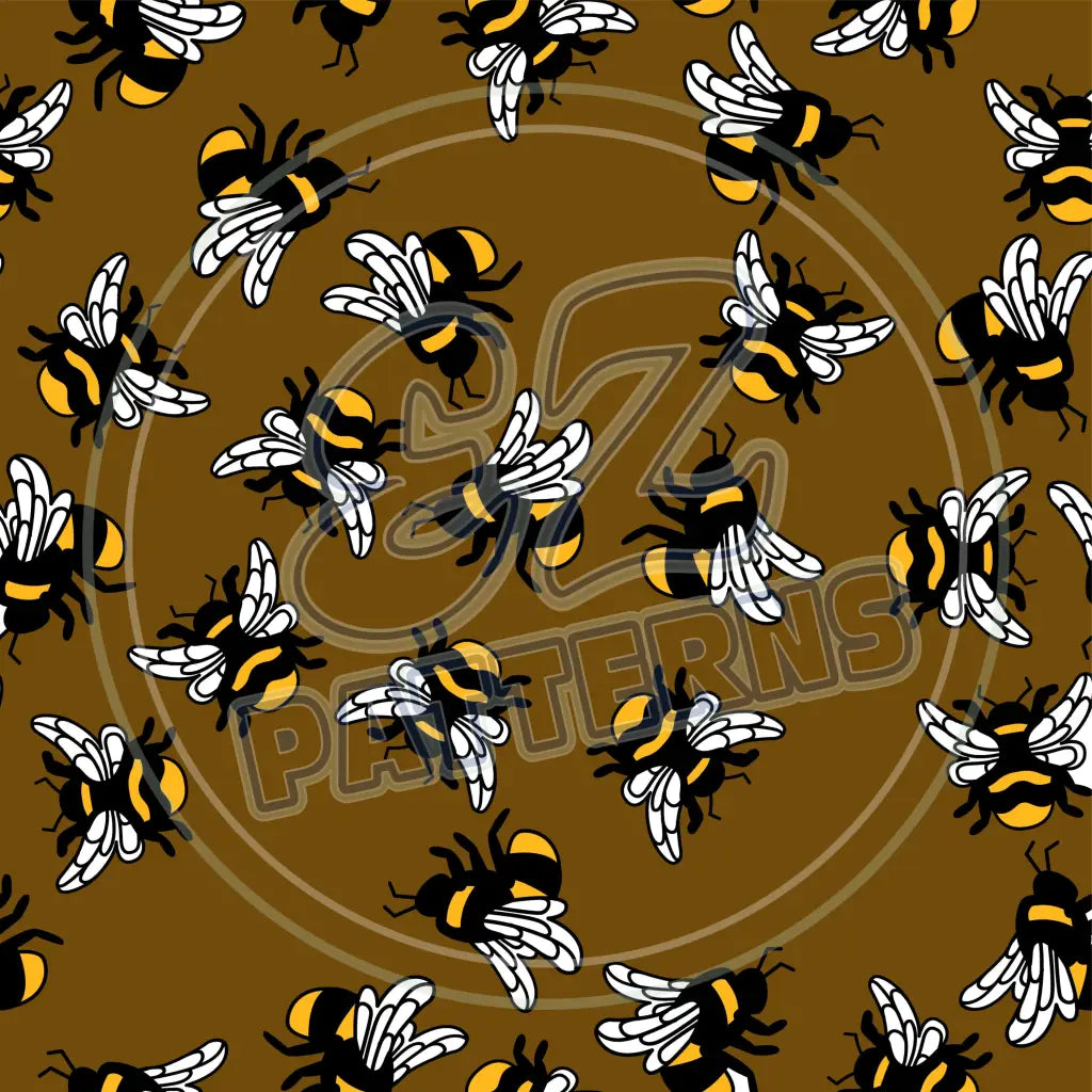 Busy Bees 008 Printed Pattern Vinyl