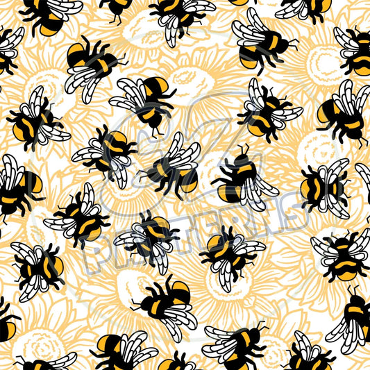 Busy Bees 013 Printed Pattern Vinyl
