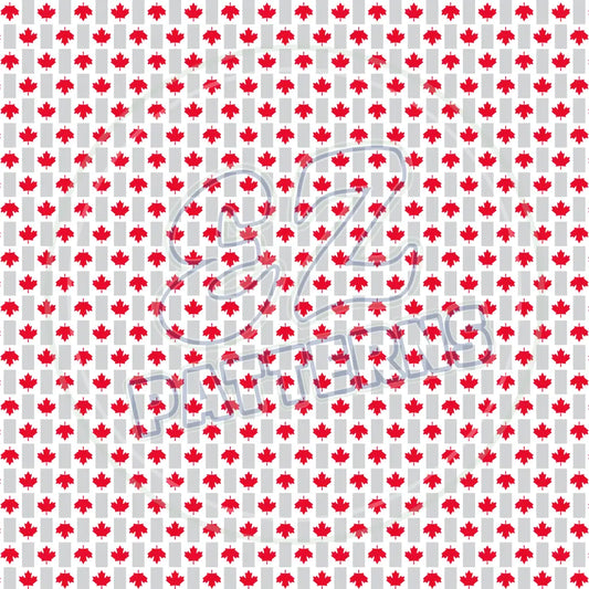 Canada Party 004 Printed Pattern Vinyl