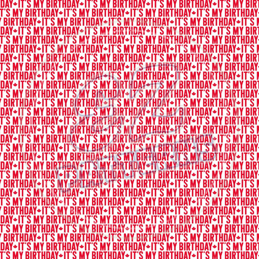 Canada Party 011 Printed Pattern Vinyl