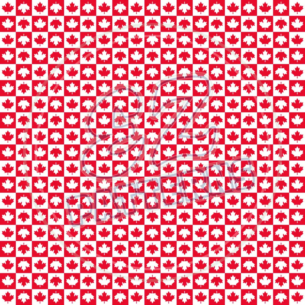 Canada Party 013 Printed Pattern Vinyl