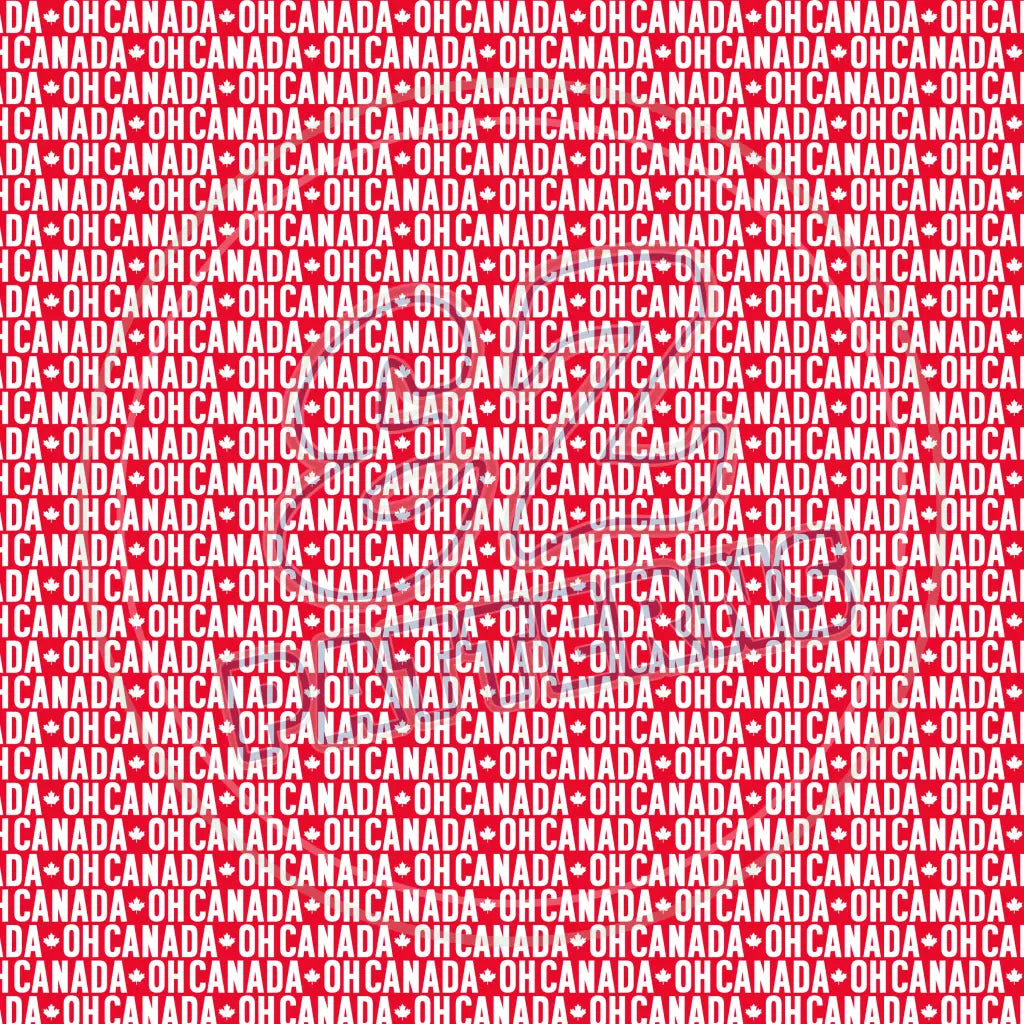 Canada Party 014 Printed Pattern Vinyl