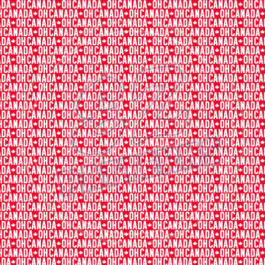 Canada Party 014 Printed Pattern Vinyl
