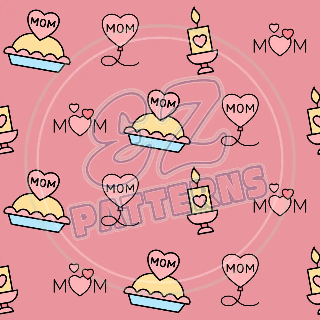 Doodle Mom 008 Printed Pattern Vinyl