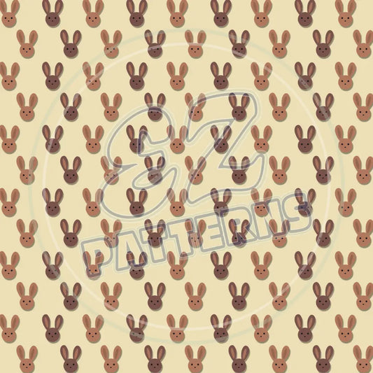 Easter Chocolate 001 Printed Pattern Vinyl