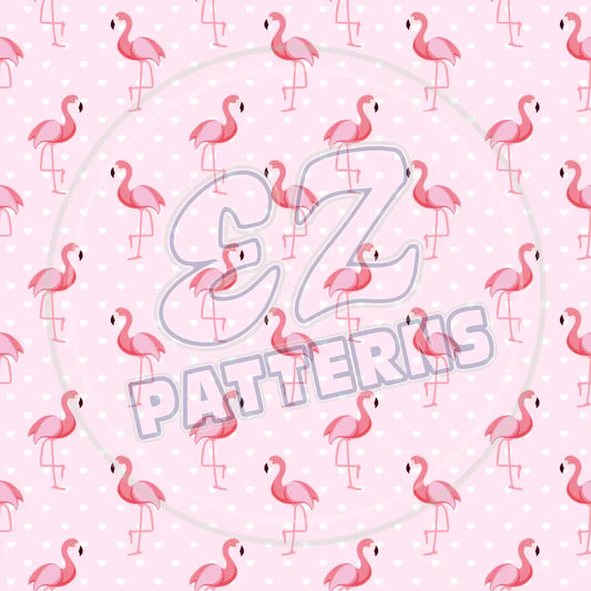 Flamingo Friends 005 Printed Pattern Vinyl