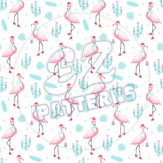 Flamingo Friends 019 Printed Pattern Vinyl