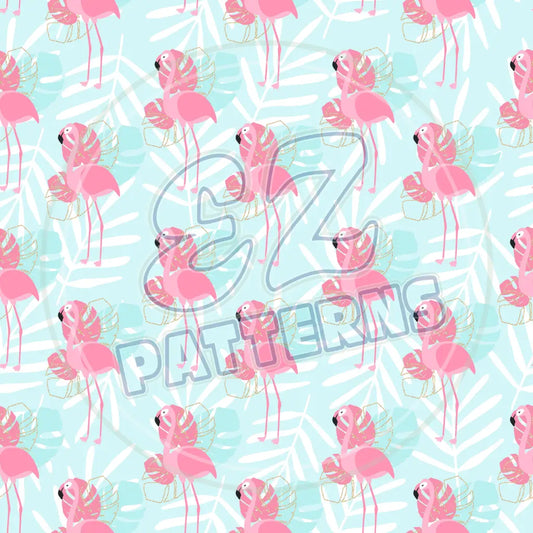 Flamingo Party 013 Printed Pattern Vinyl