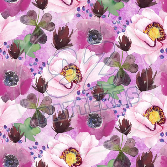 Flower Garden 001 Printed Pattern Vinyl