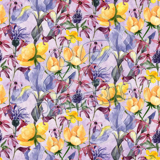 Flower Garden 012 Printed Pattern Vinyl