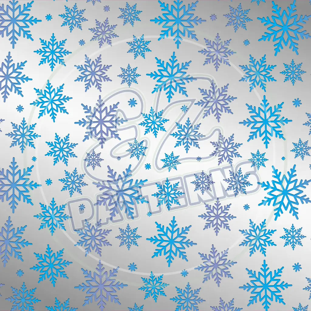 Frozen Flakes 006 Printed Pattern Vinyl