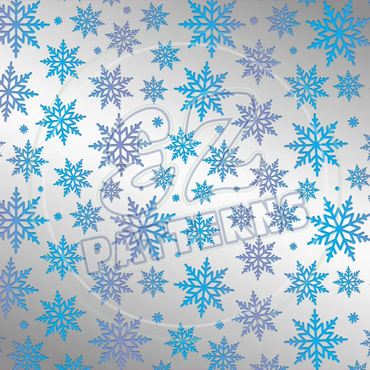 Frozen Flakes 006 Printed Pattern Vinyl