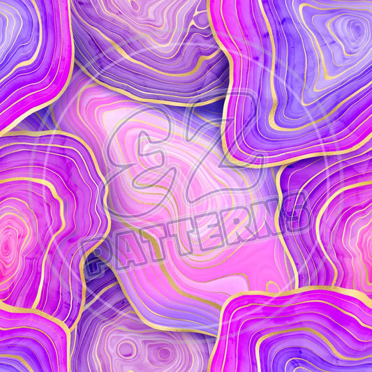 Geode Glitter 002 Printed Pattern Vinyl