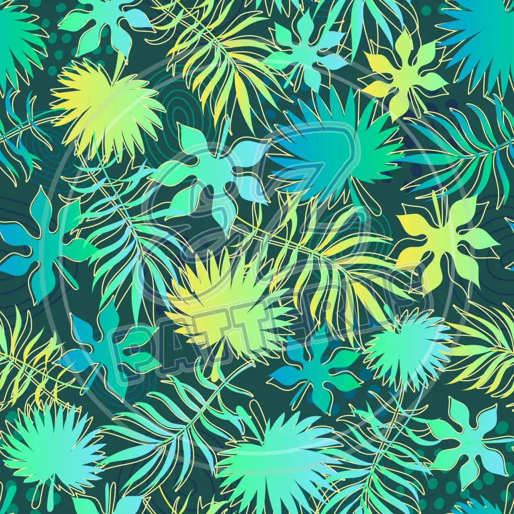 Glam Tropics 006 Printed Pattern Vinyl