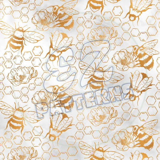Golden Honey 006 Printed Pattern Vinyl
