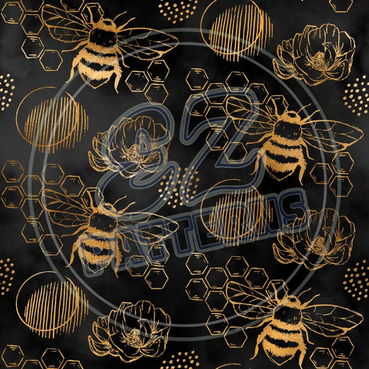Golden Honey 011 Printed Pattern Vinyl